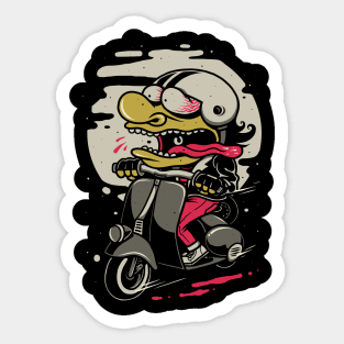 Scooterist Sticker